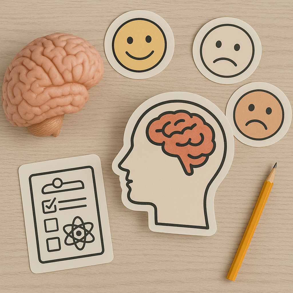 Ilustración representativa del bienestar mental y la salud emocional en psicología